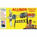 Bullicio 1-10 Scale Allison Model 501-D13 Prop-Jet Engine Plastic Figures BU3526377